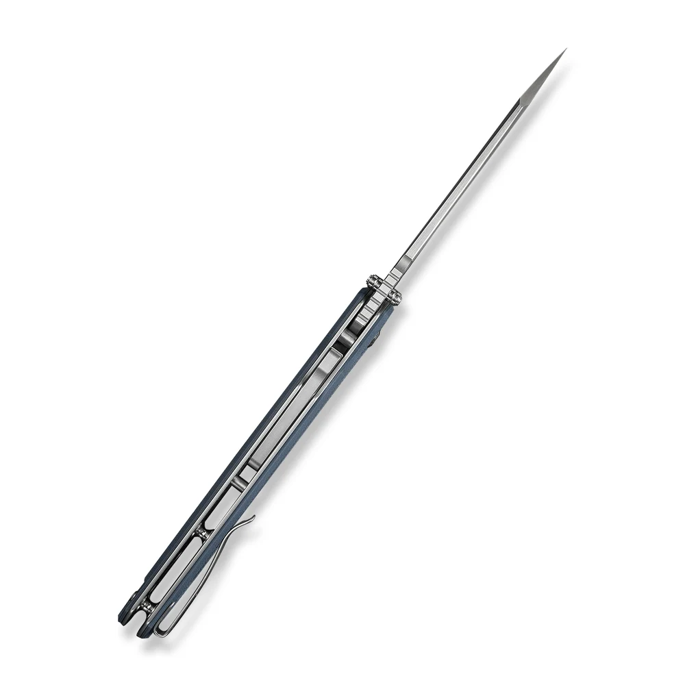 Складаний ніж Civivi Buster FG Grey 106,8 мм Nitro-V сірий