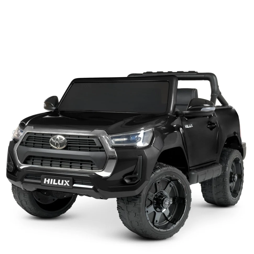 Детский электромобиль Джип TOYOTA HILUX M 4919EBLRS-2 133x89x69 см екошкіра 35 кг