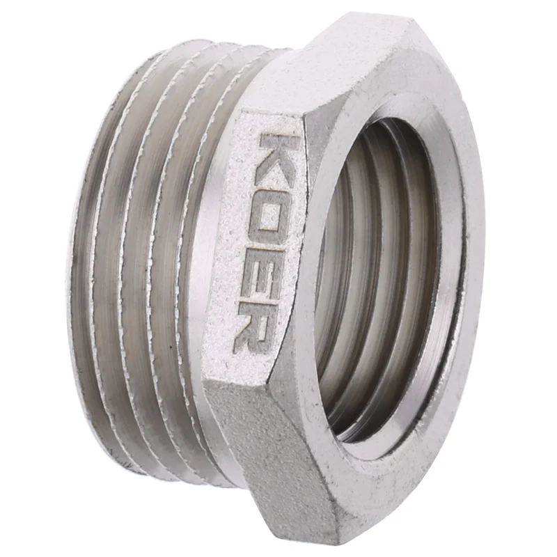 Футорка Ніпель 1/2"x3/4" Латунь Внутрішня-Зовнішня різьба 1 шт