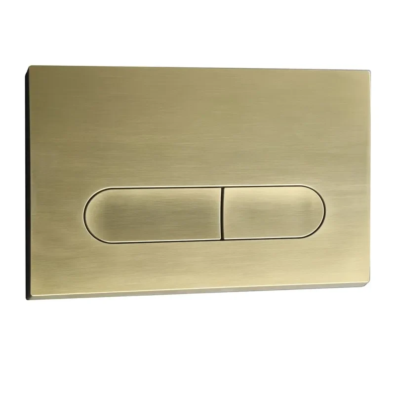 Панель змиву Koer KT-0608-12 240x160x10 мм пластикова матове золото закруглена