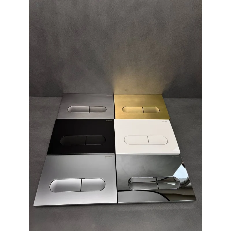 Панель змиву Koer KT-0608-12 240x160x10 мм пластикова матове золото закруглена