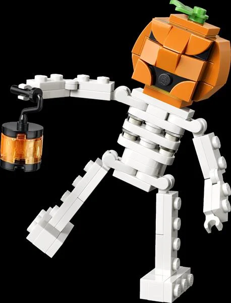 Конструктор LEGO Веселий геловінський скелет 71 деталь пластик різнобарвний