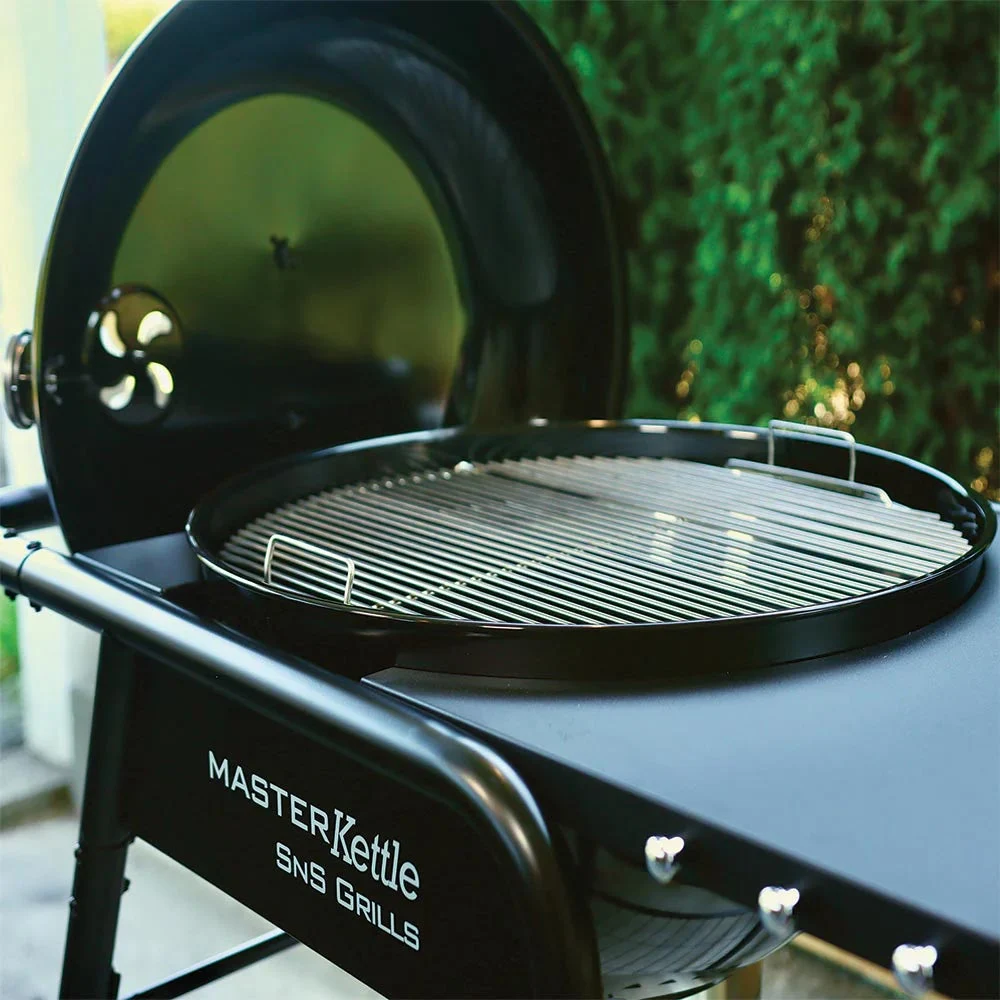 Вугільний гриль Slow and Sear Master Kettle 57 см сталь з покриттям порцеляновою емаллю 106х64х109 см