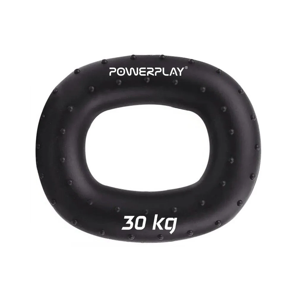 Эспандер кистевой PowerPlay PP-4337 30 кг силиконовый черный