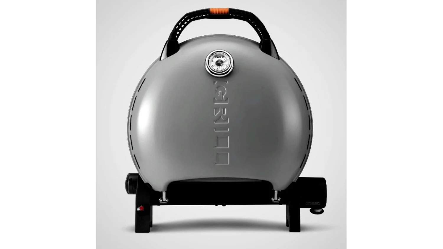 Портативний газовий гриль O-Grill 600T 58,5x21,5x56,7 см металевий срібло