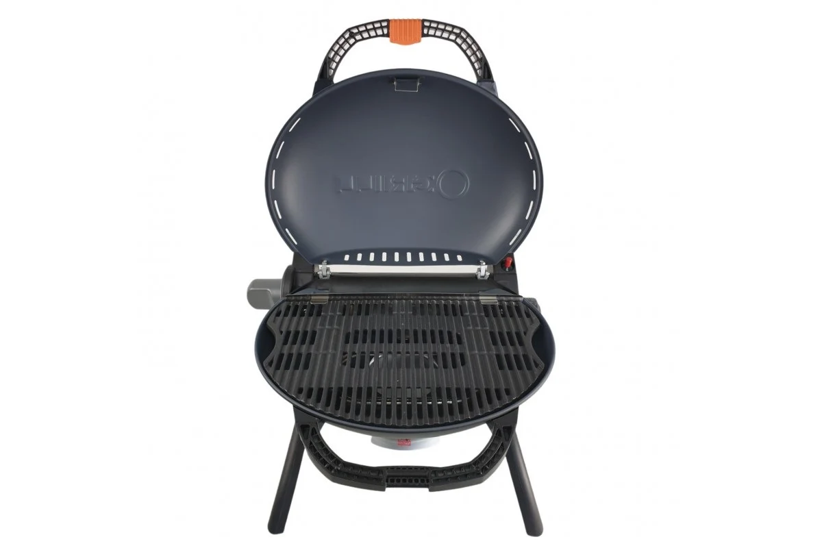 Портативний газовий гриль O-Grill 600T 58,5x21,5x56,7 см металевий срібло