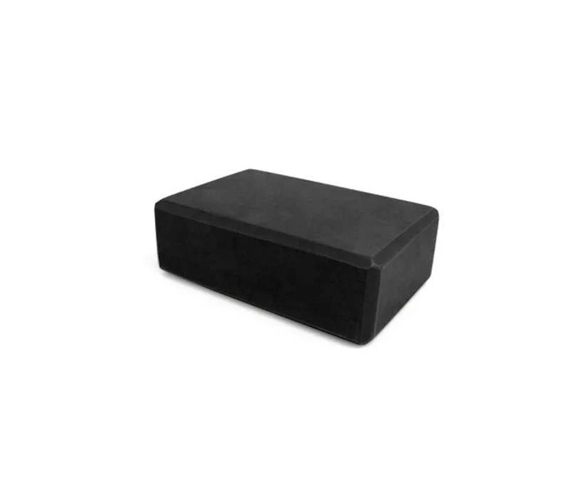 Блок для йоги MS 0858-2 23х15,5х7,5 см EVA Чорний