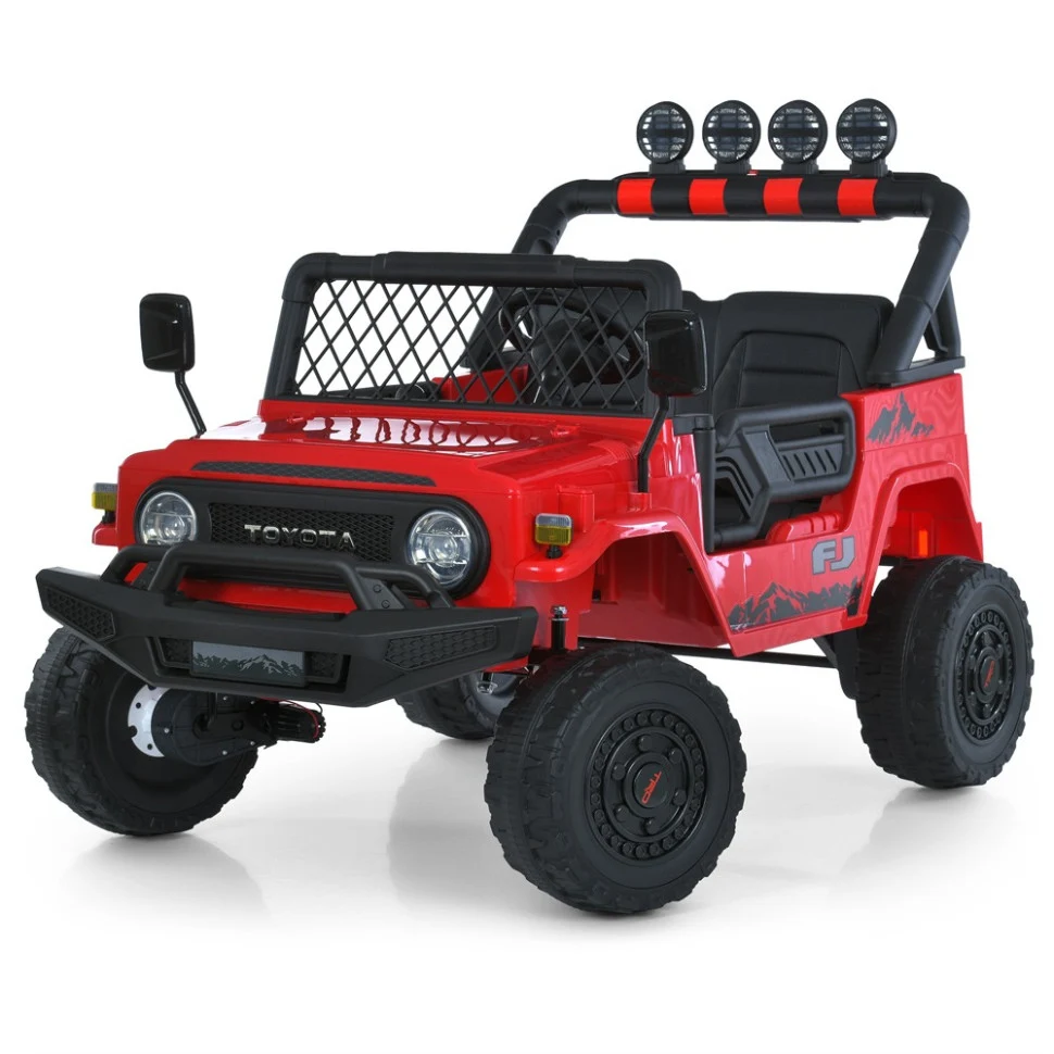 Детский электромобиль джип Bambi Racer 2566AEBLR-3 121x79x87 см пластик до 50 кг