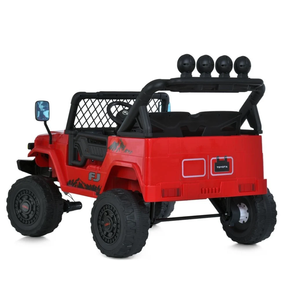 Детский электромобиль джип Bambi Racer 2566AEBLR-3 121x79x87 см пластик до 50 кг