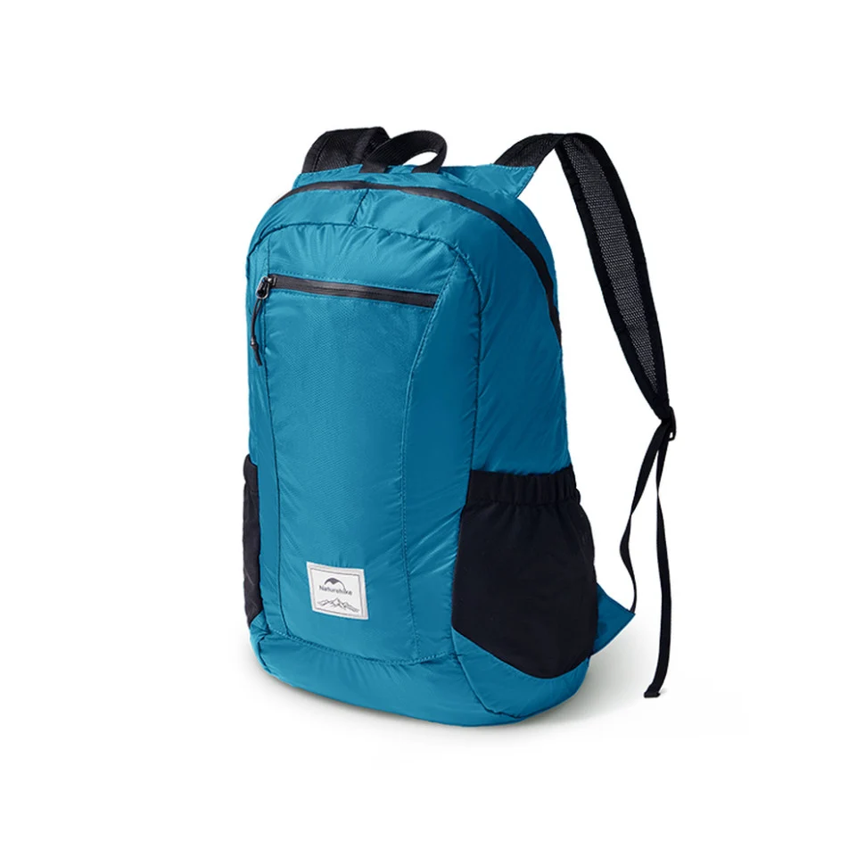 Рюкзак компактний Naturehike Ultralight 18 л нейлон блакитний 42х23х17 см