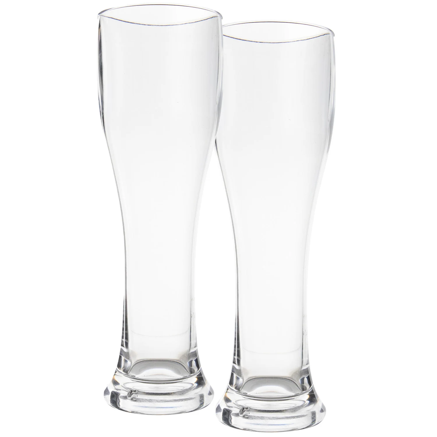 Набір бокалів для пива 650 мл SAN прозорий 2 шт Gimex Weizen Glass Linea