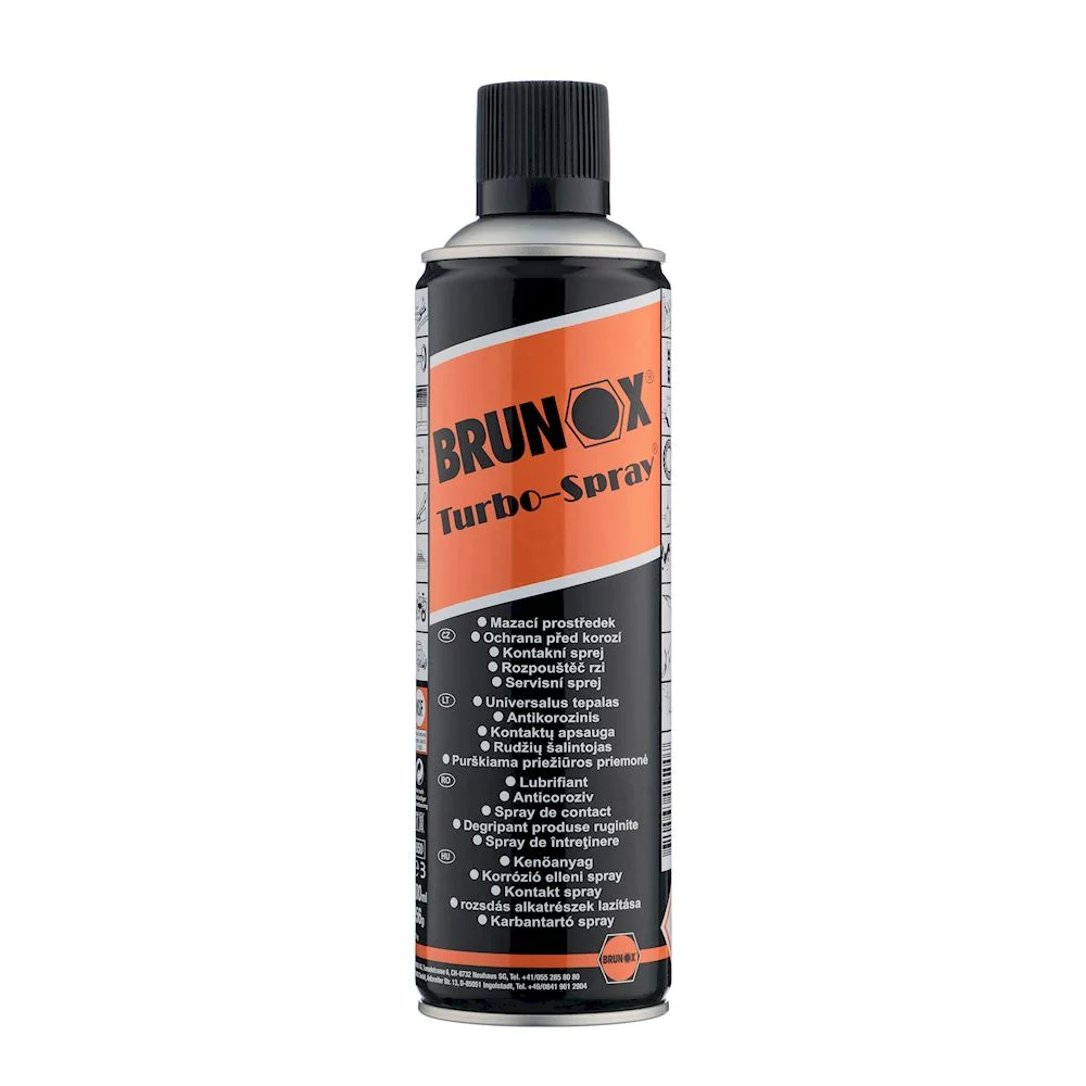 Універсальне збройне мастило Brunox Turbo-Spray 500 мл синтетичне для консервації зброї