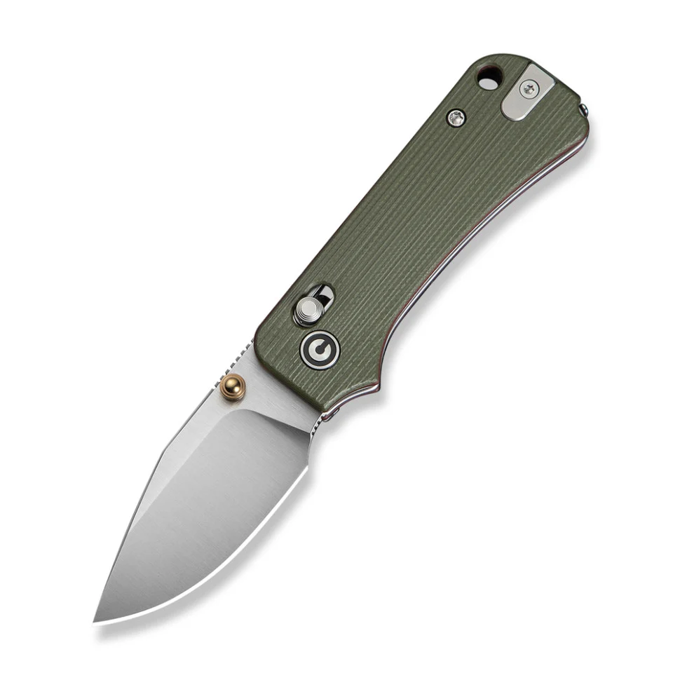 Складаний ніж Civivi Baby Banter 2 C24074-1 59,4 мм Sandvik 14C28N G10 139,9 мм золотий