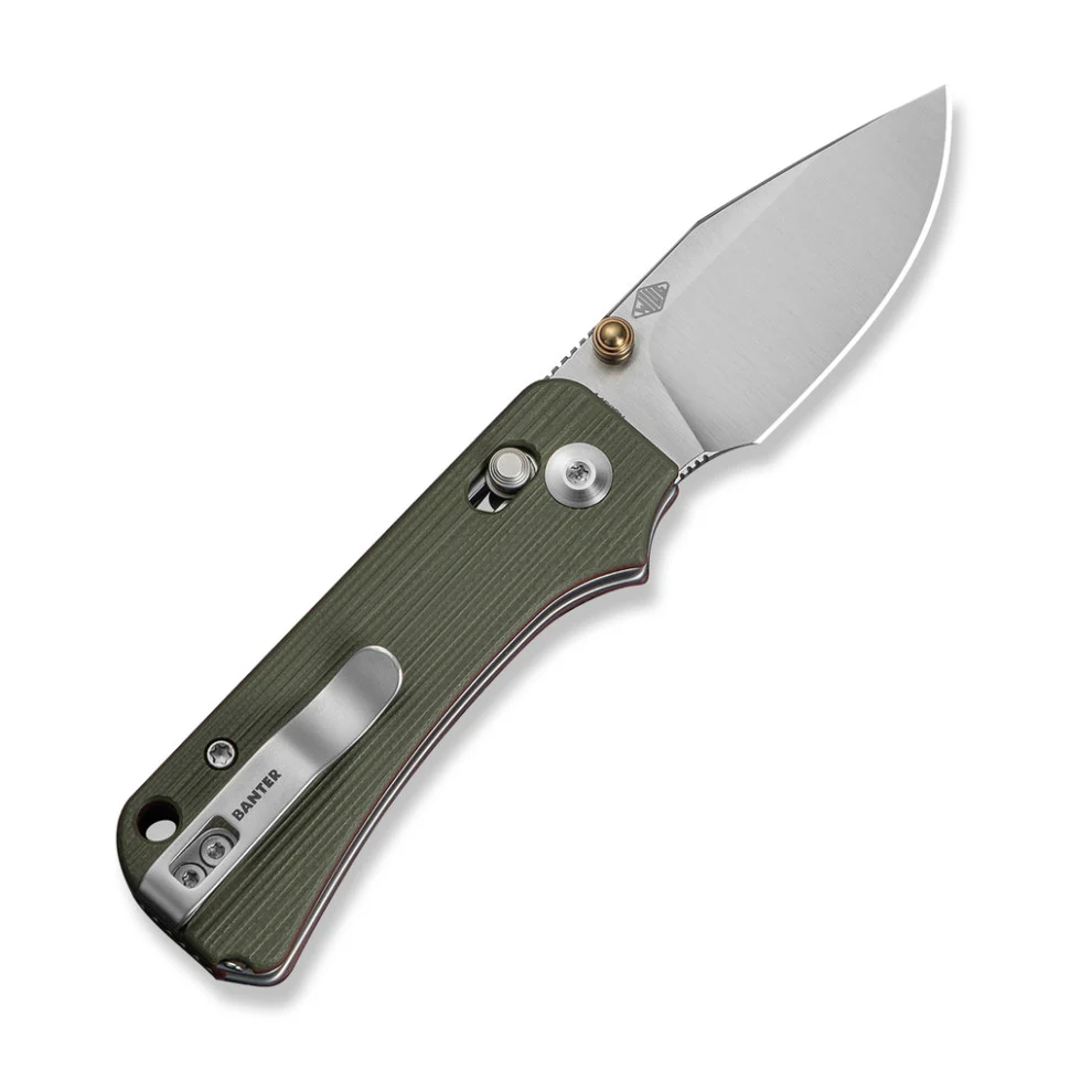 Складаний ніж Civivi Baby Banter 2 C24074-1 59,4 мм Sandvik 14C28N G10 139,9 мм золотий