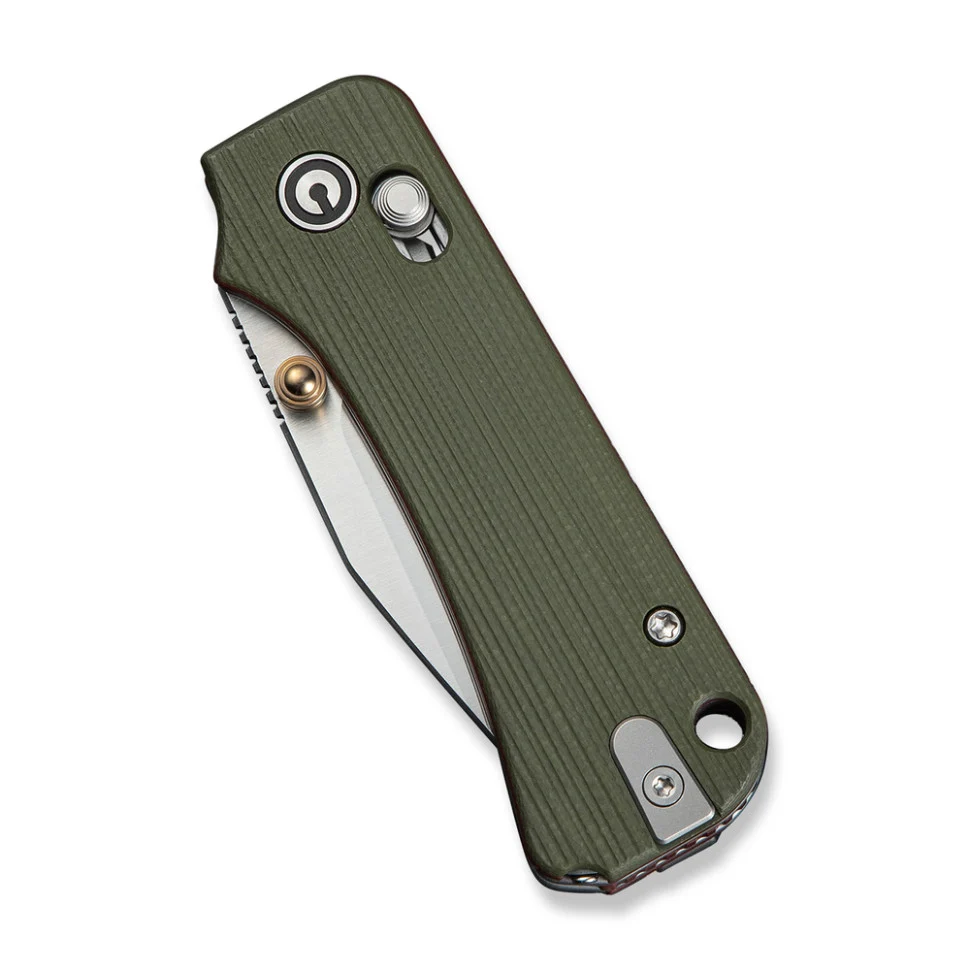 Складаний ніж Civivi Baby Banter 2 C24074-1 59,4 мм Sandvik 14C28N G10 139,9 мм золотий
