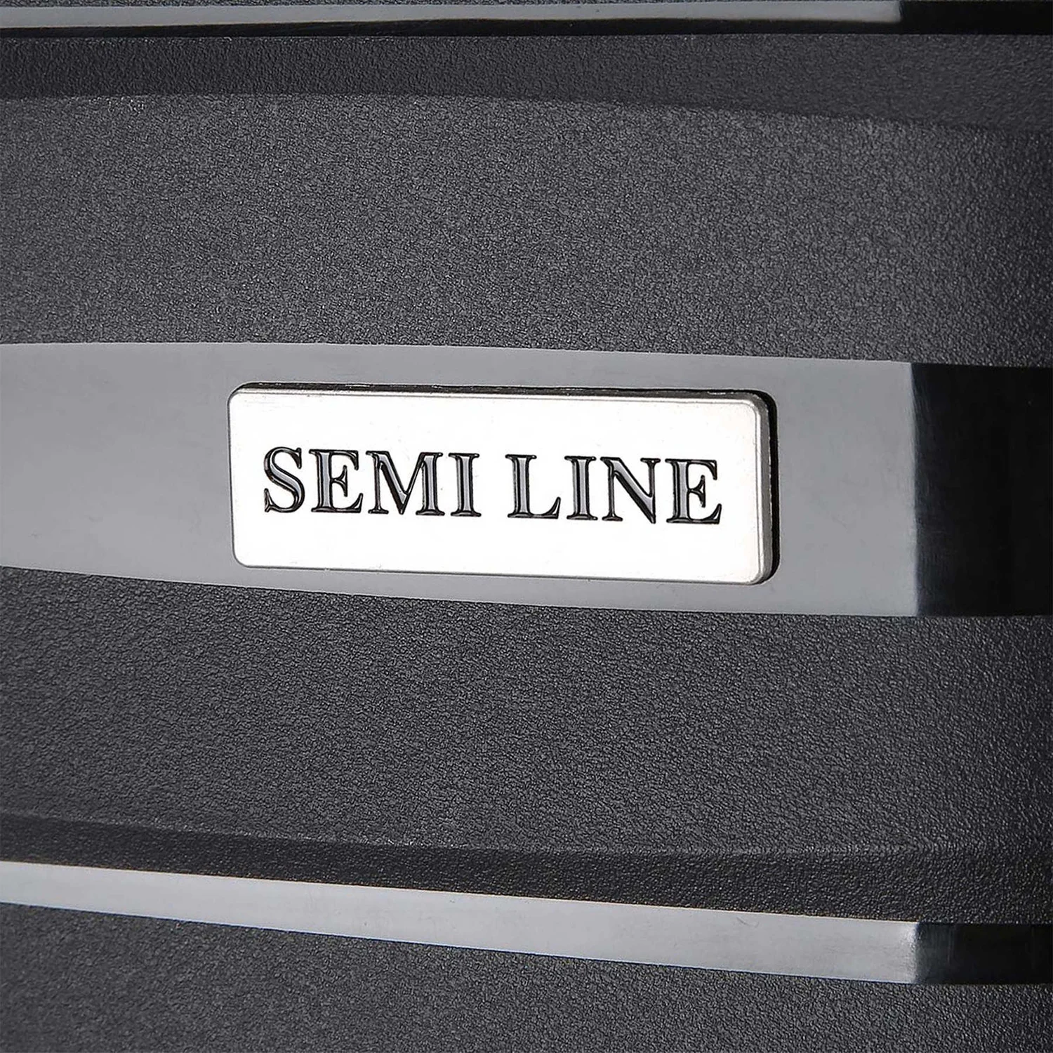 Валіза Semi Line T5794 24" (M) 63 л Поліпропілен Чорна 66x43x27 см 4 колеса