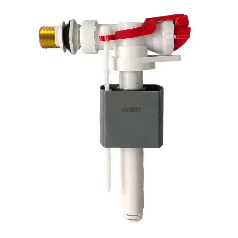 Наповнювальна арматура Koer KT-0105 1/2" латунь для унітаза 1/2"