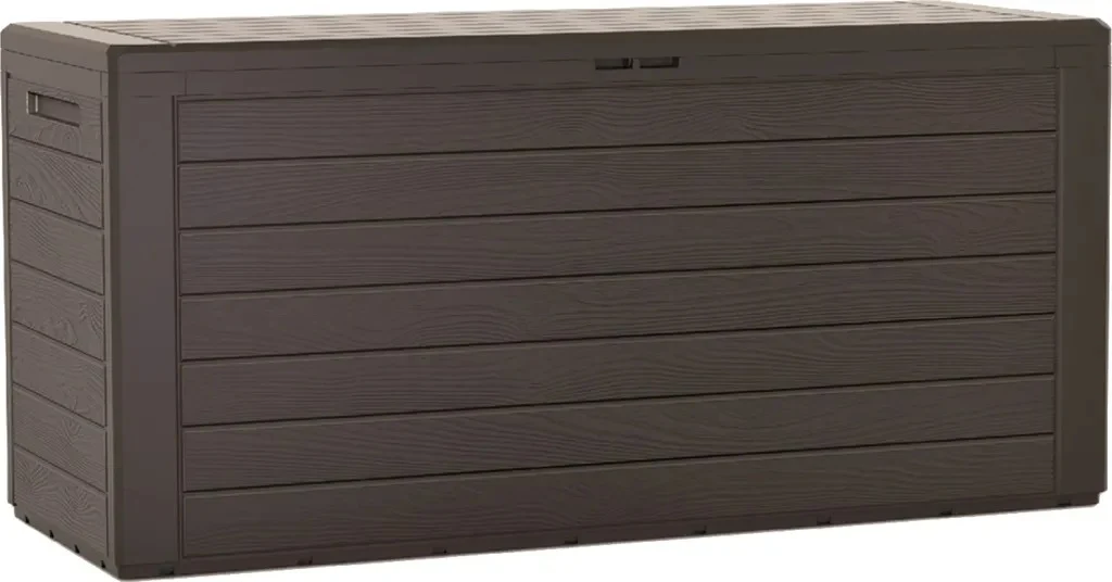 Садовий ящик Woodebox 280 л поліпропілен 116х46х55 см коричневий