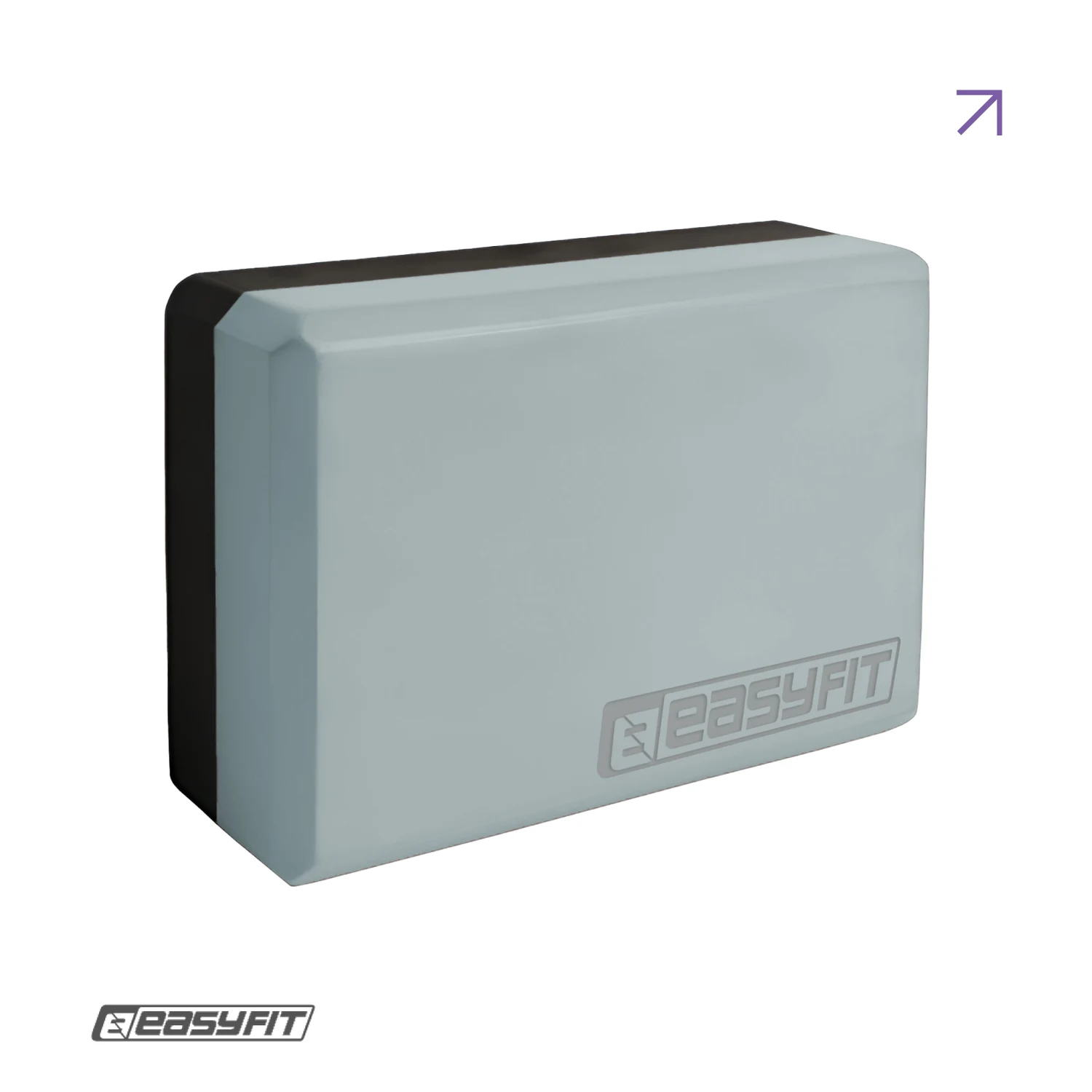 Блок для йоги EasyFit Polarity 30x15x5 см EVA камінь