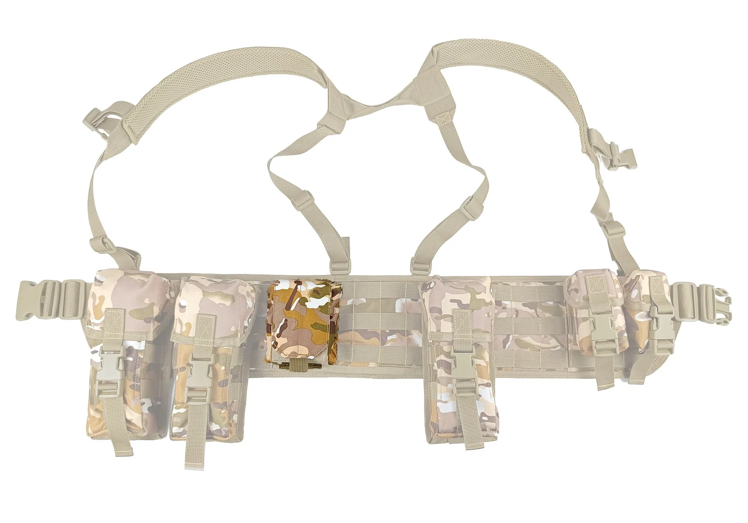 Підсумок для скидання магазинів MOLLE 250х180х500 мм Cordura 1050 мультикам степовий