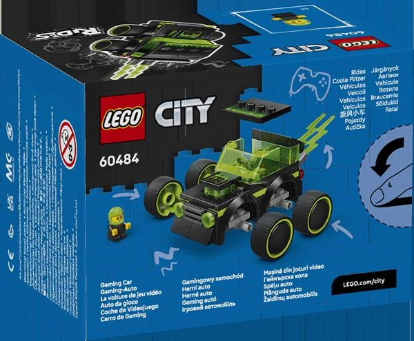 Конструктор LEGO Автівки Ігровий автомобіль для перегонів 64 деталі Пластик 64 деталі