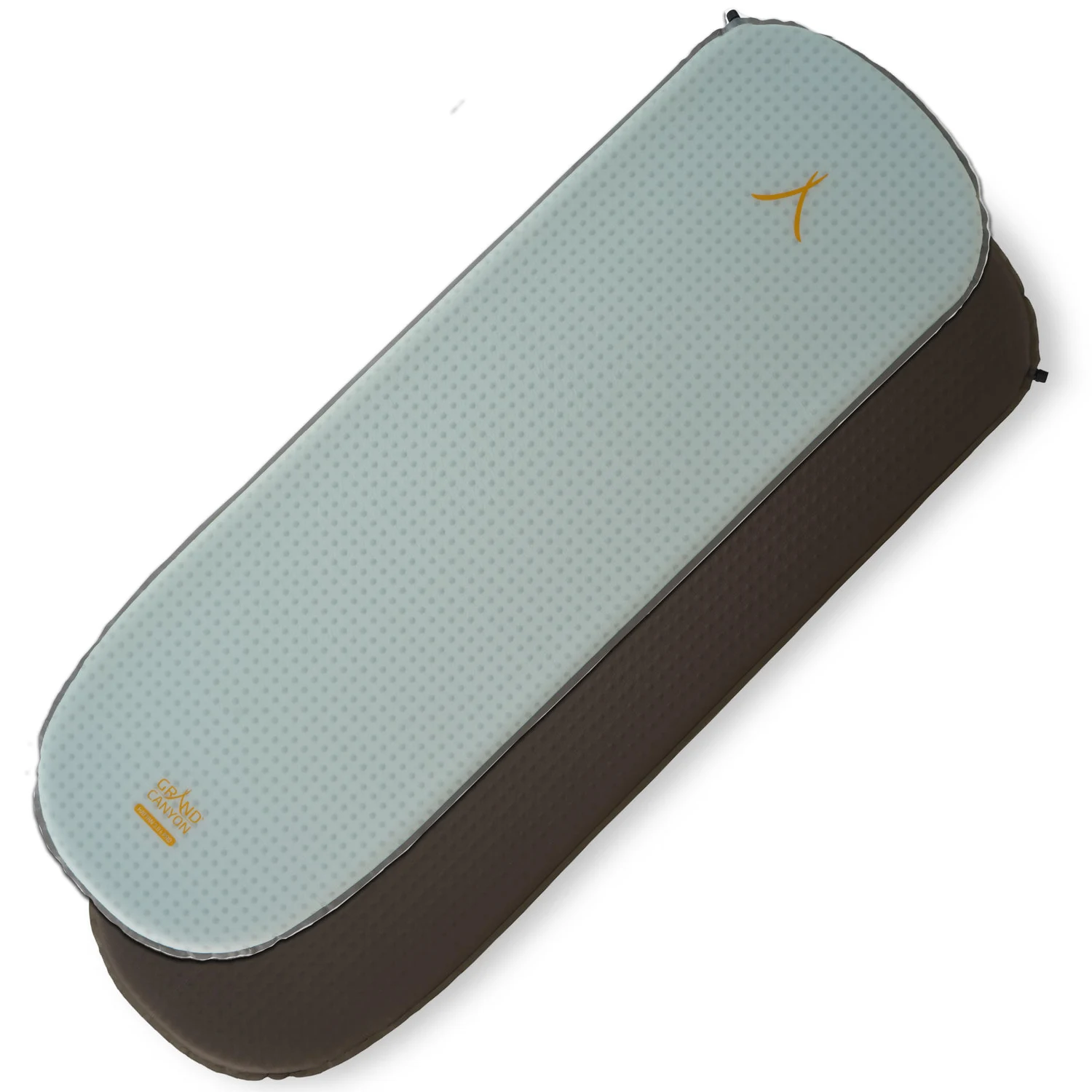 Килимок самонадувний Grand Canyon Hattan 3.8 L 20D Rip-stop Nylon 198x65x3,8 см Misty Blue