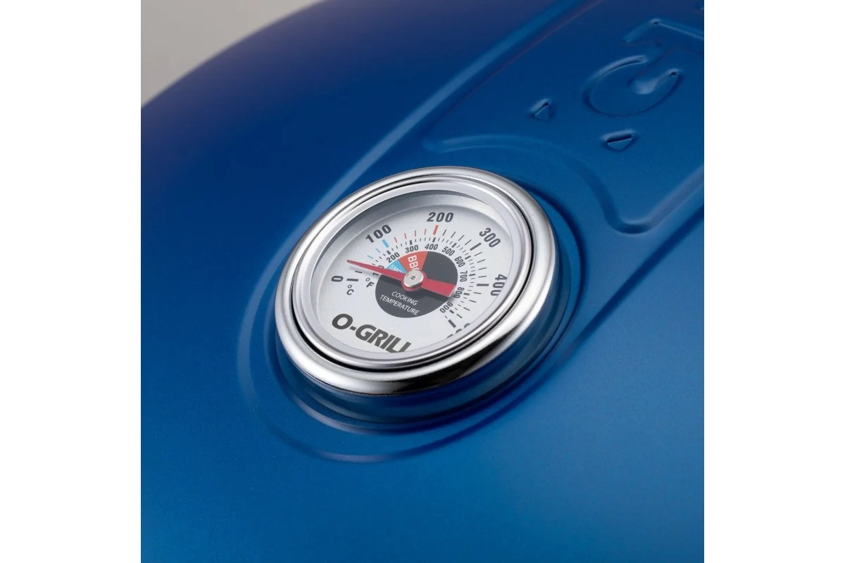 Газовий гриль O-Grill 900 переносний 58,5x27,6x56,7 см металевий синій