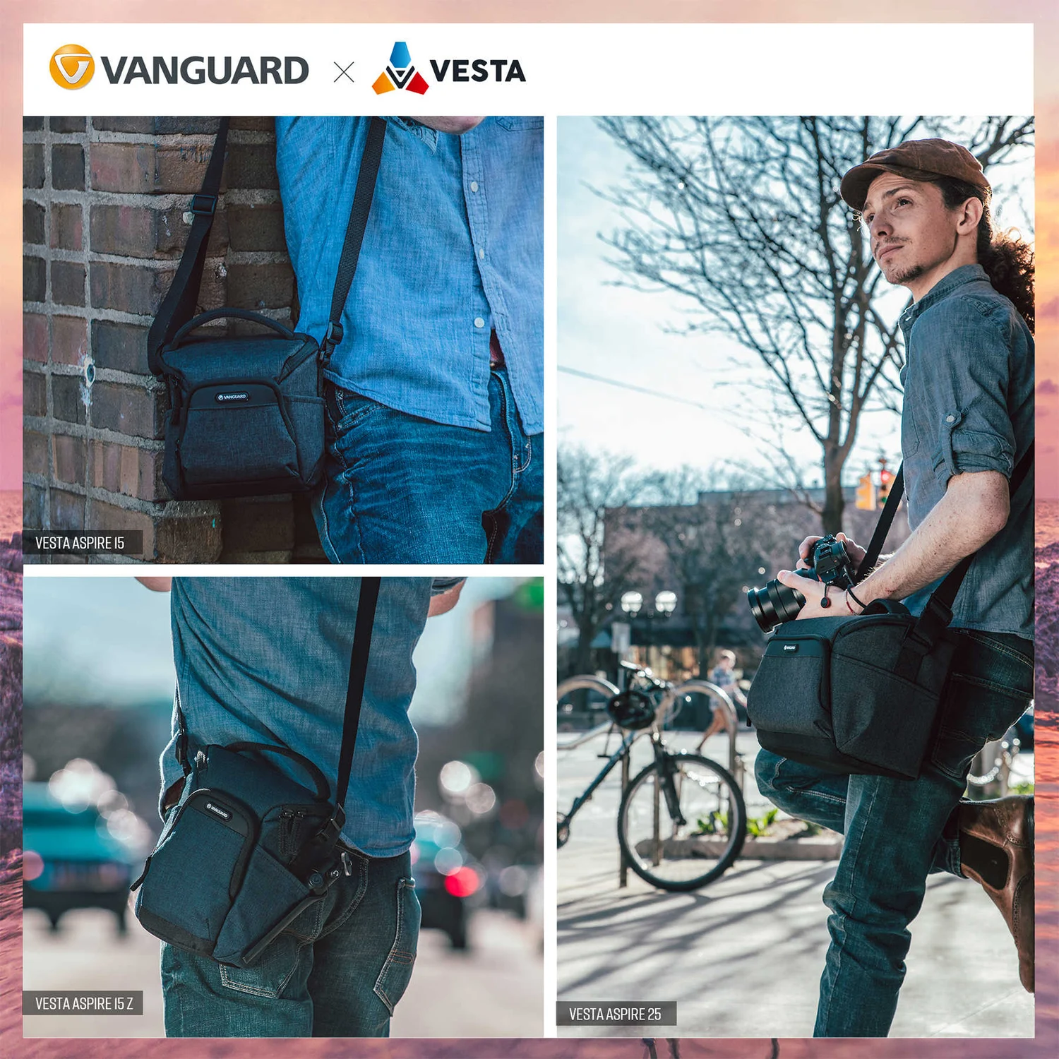 Сумка Vanguard Vesta Aspire 25 9 л 300D Polyester сірий