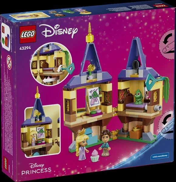 Конструктор LEGO Disney Принцеса Мінівежа Рапунцель 171 деталь пластик 17х12х10 см різнобарвний