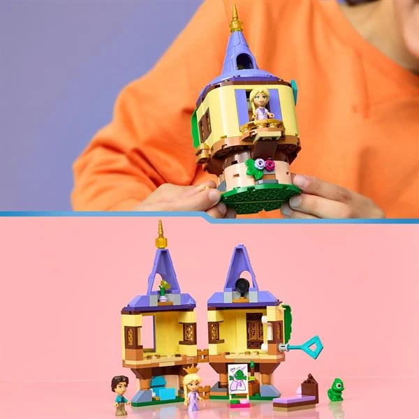 Конструктор LEGO Disney Принцеса Мінівежа Рапунцель 171 деталь пластик 17х12х10 см різнобарвний