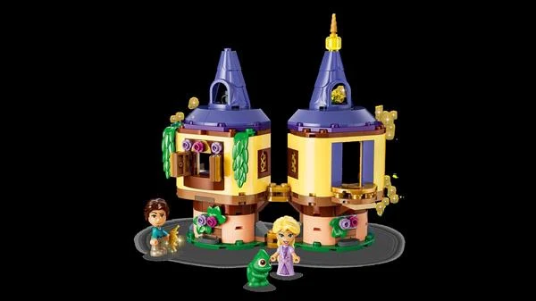 Конструктор LEGO Disney Принцеса Мінівежа Рапунцель 171 деталь пластик 17х12х10 см різнобарвний