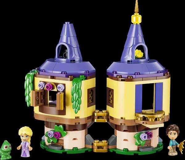 Конструктор LEGO Disney Принцеса Мінівежа Рапунцель 171 деталь пластик 17х12х10 см різнобарвний