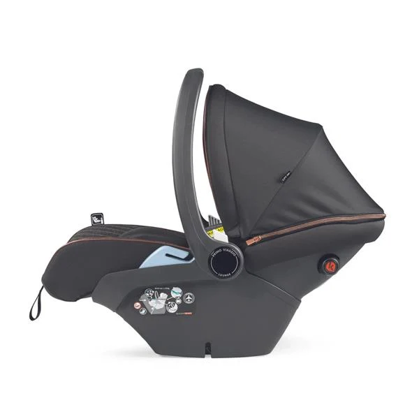 Автокрісло Peg-Perego Primo Viaggio Lounge 0-13 кг вишукано-коричневий матеріал, що поглинає силу удару