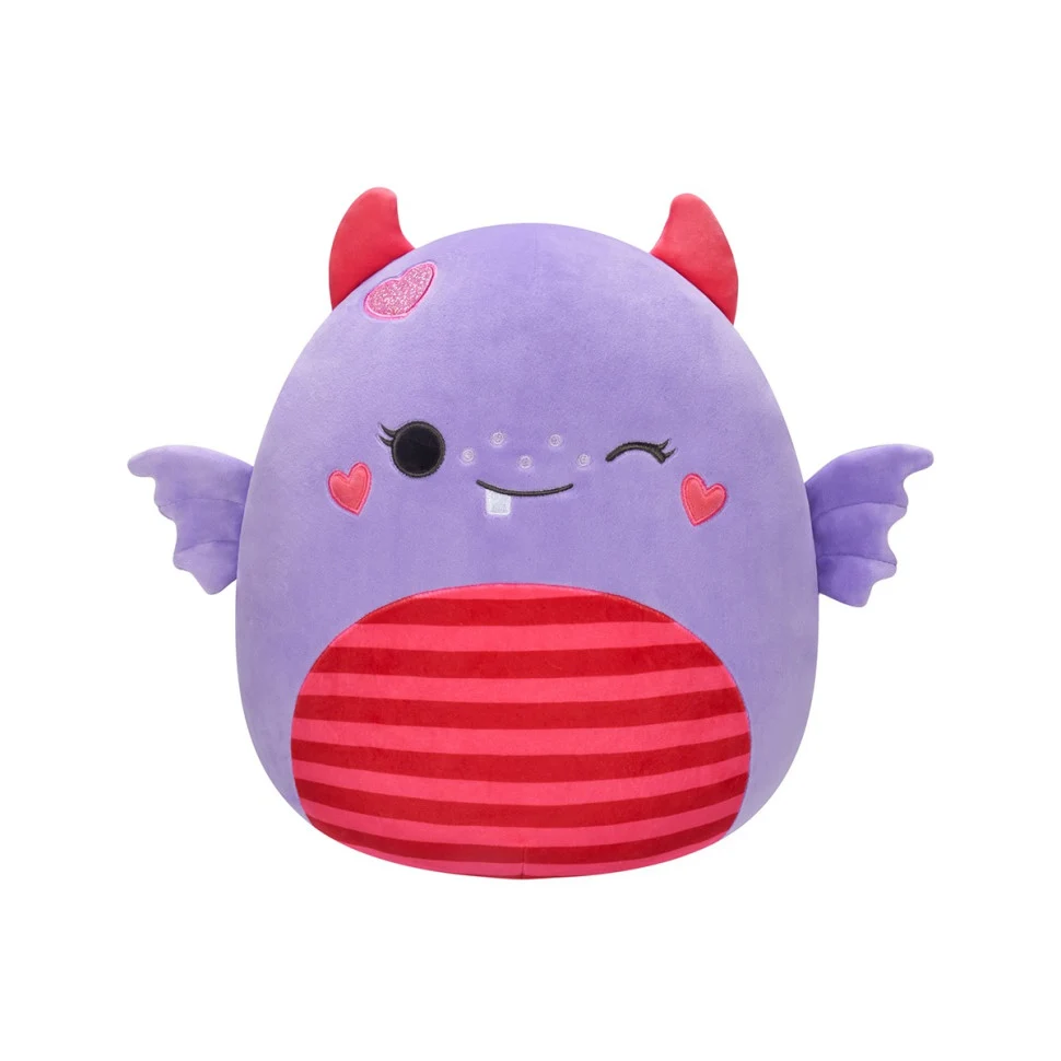 Мягка іграшка Монстрик Атватер Squishmallows 13 см Плюш Різнобарвний