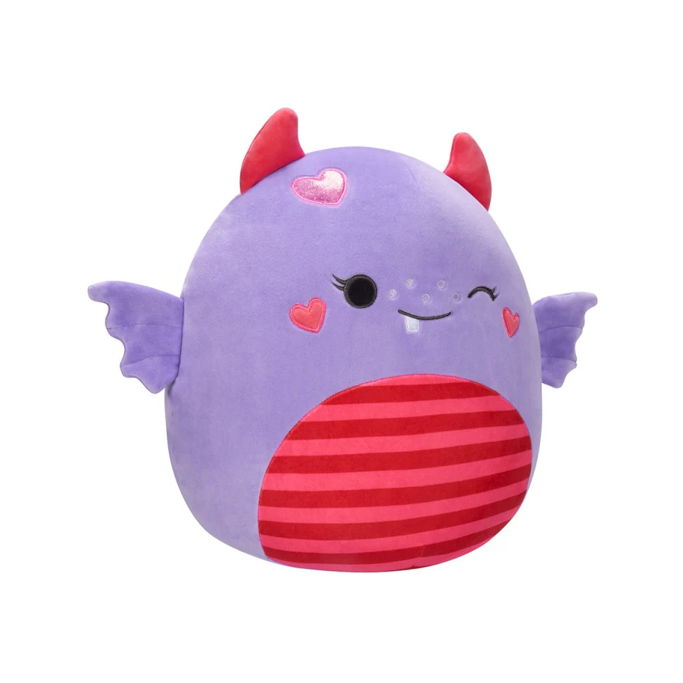 Мягка іграшка Монстрик Атватер Squishmallows 13 см Плюш Різнобарвний