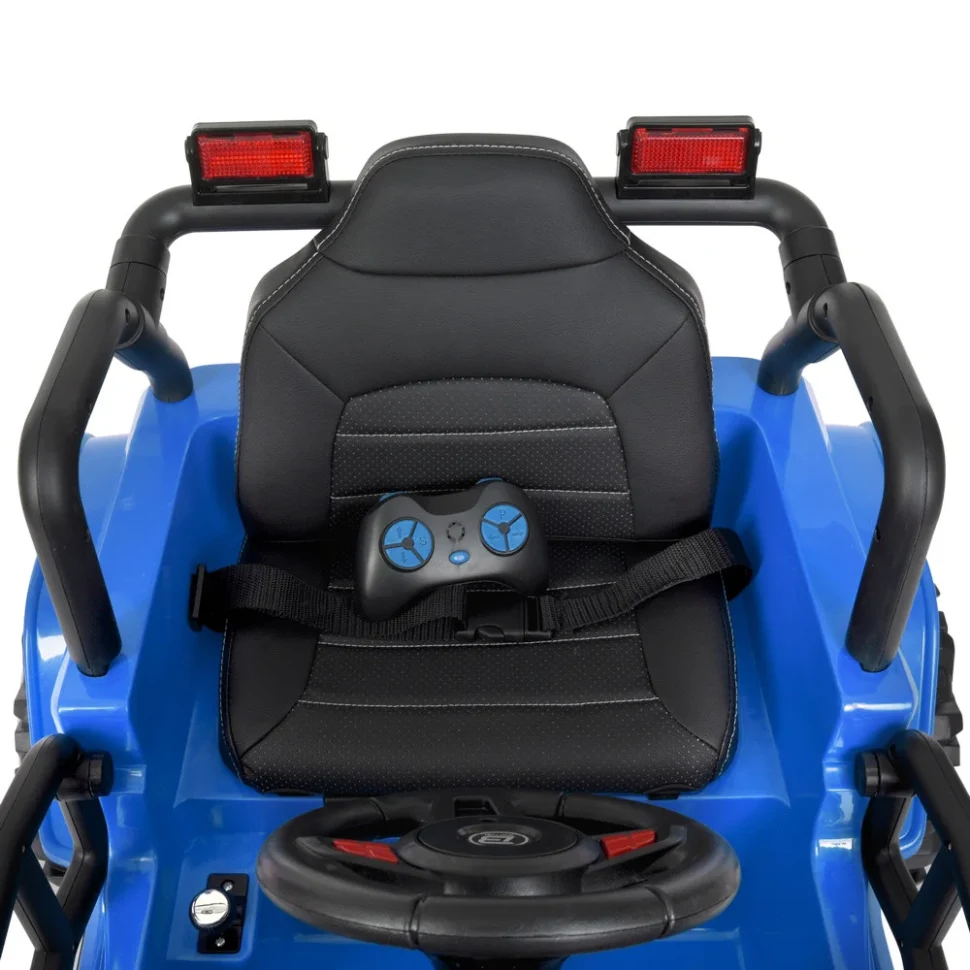 Дитячий електромобіль Джип Bambi Racer M 4282EBLR-4 105х66х42 см пластик червоний