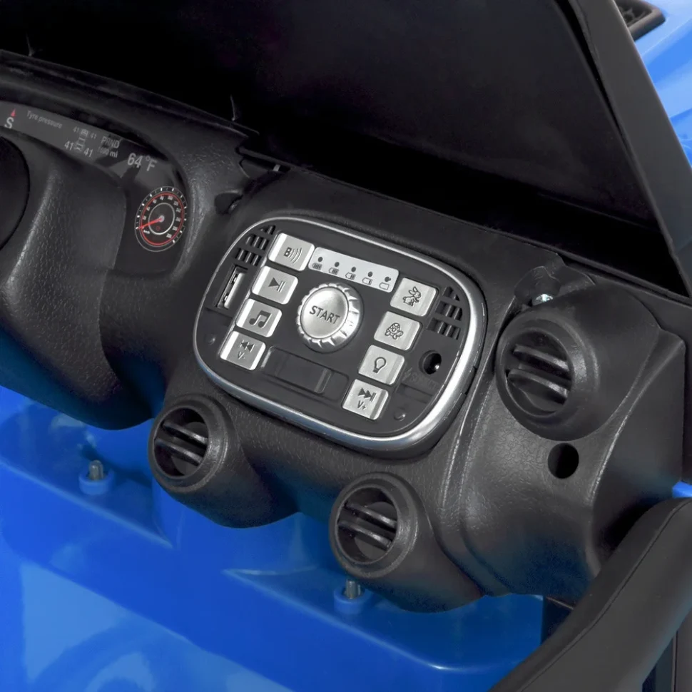 Дитячий електромобіль Джип Bambi Racer M 4282EBLR-4 105х66х42 см пластик червоний