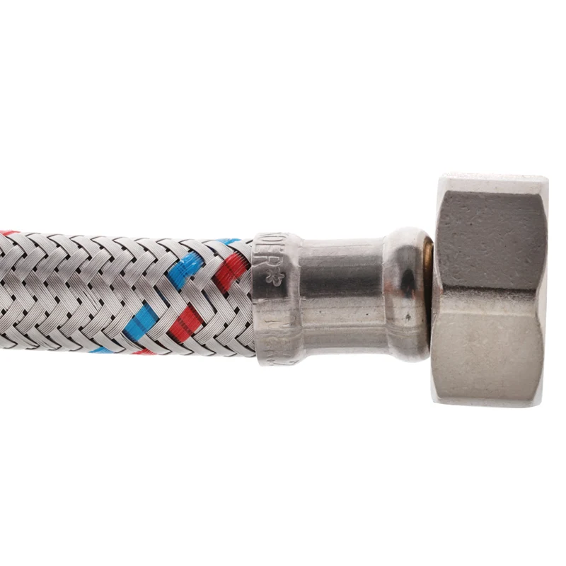 Гнучкий шланг 1/2'' гайка 1/2'' 80 см Нержавіюча сталь Сірий