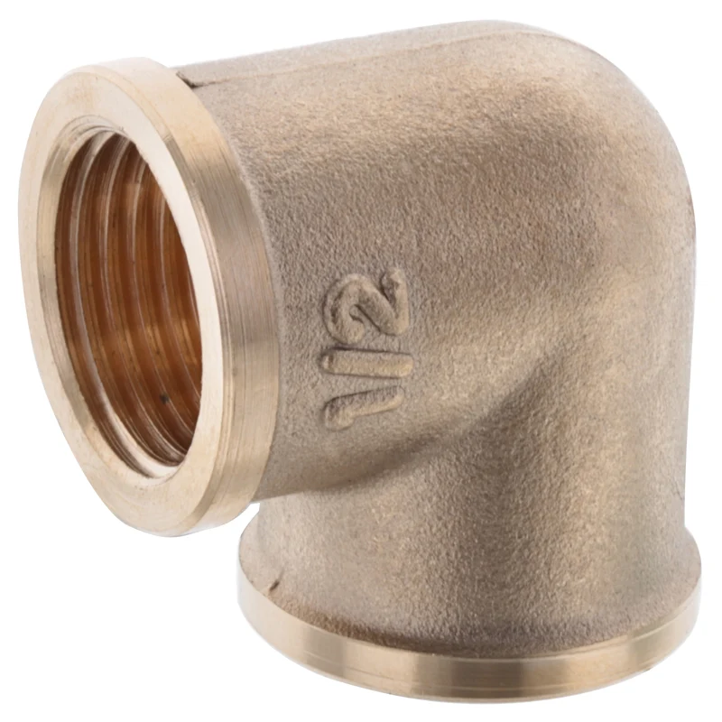 Кут ВВ Ніпель Koer KF.L06F.WN 1/2'' Латунь Без нікелю