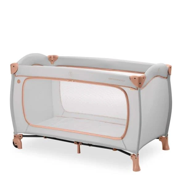 Манеж-ліжко Hauck Sleep N Play Go Plus 125х69х82 см метал-пластик коричневий