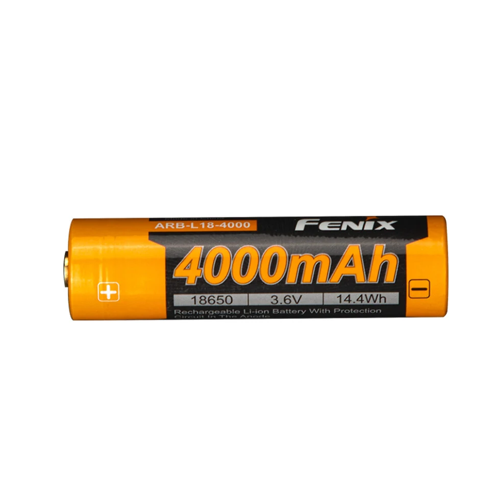 Акумулятор 18650 Fenix ARB-L18-4000 4000 мАгод Li-ion 69,2х18,75 мм 55 г