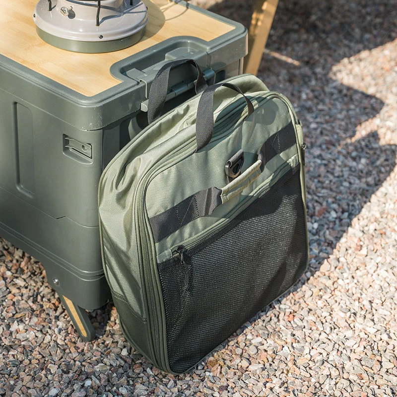 Сумка-баул Naturehike NH21LX003 88 л поліестер 72х35х35 см зелена