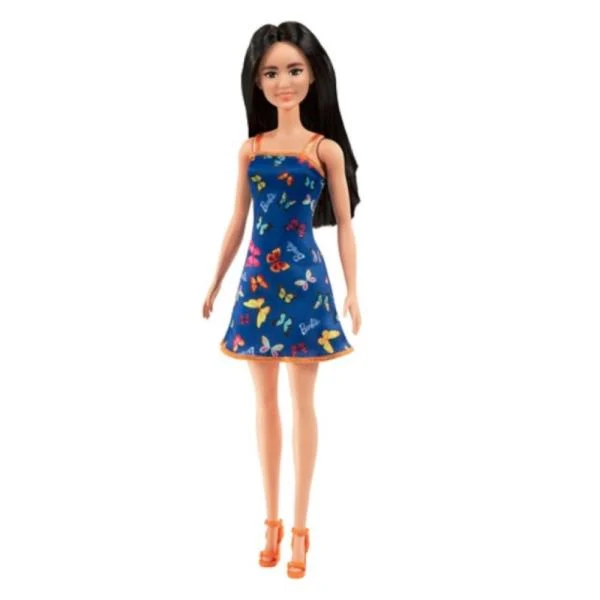 Кукла Barbie Супер стиль 29 см Пластик Синя сукня