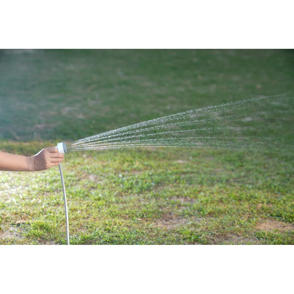 Портативний душ Flextail Tiny Shower з насосом на акумуляторі 2,2 м пластик білий