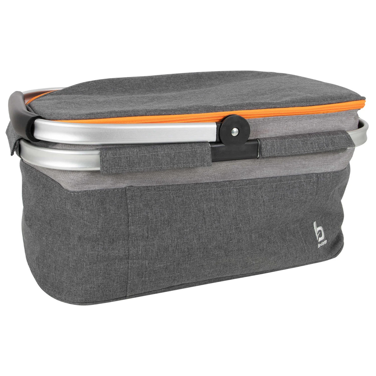 Термосумка Bo-Camp Cooler Basket 26 л Поліестер Oxford 600D Сіра 470х290х240 мм
