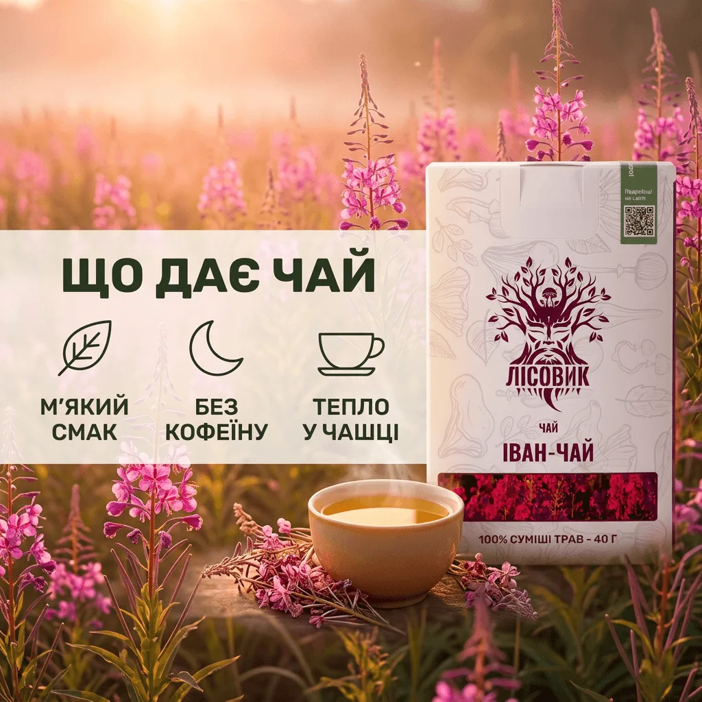 Чай Іван-чай ферментований 40 г