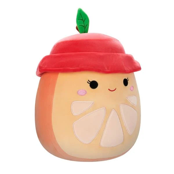 М'яка іграшка Squishmallows Апельсин Оріон 30 см Плюш Оранжевий