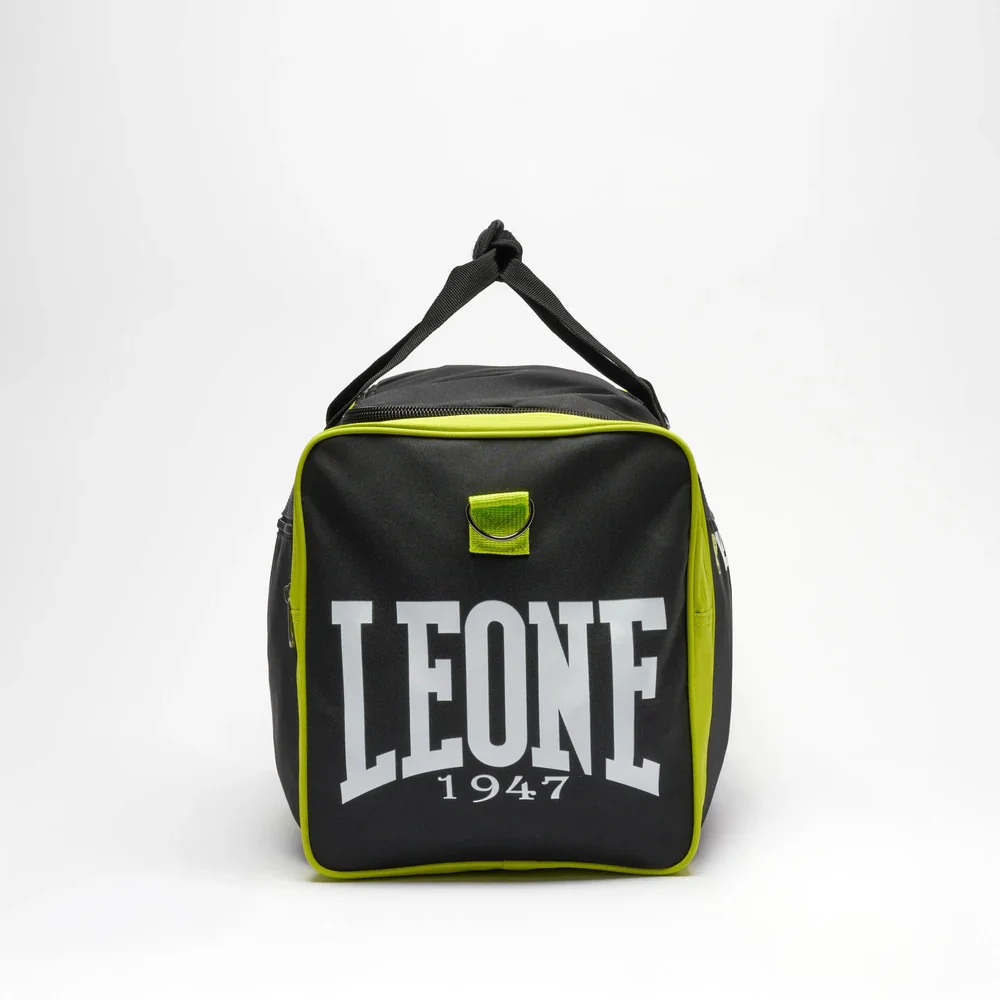 Спортивна сумка LEONE AC956 Color Block 45л поліестер чорна 60x32 см