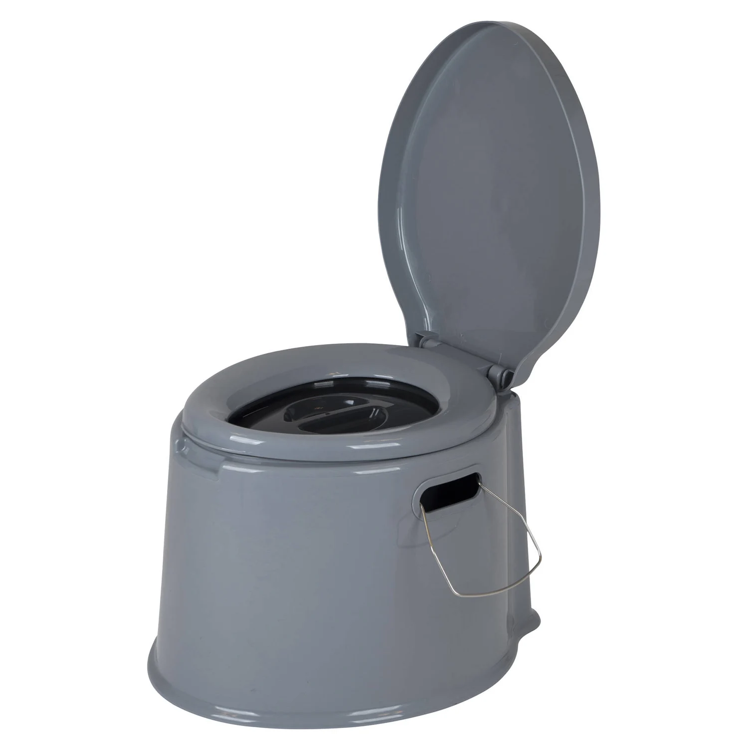 Біотуалет Bo-Camp Portable Toilet 7 л поліетилен 50х43х35 см сірий