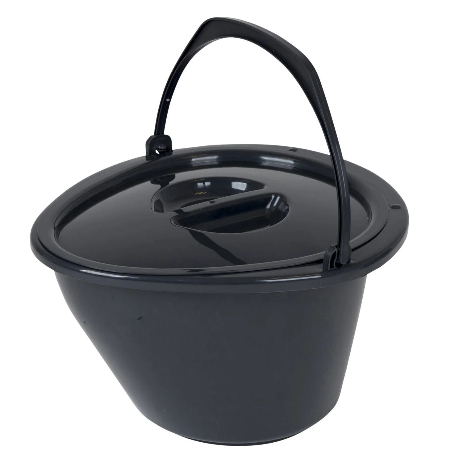 Біотуалет Bo-Camp Portable Toilet 7 л поліетилен 50х43х35 см сірий